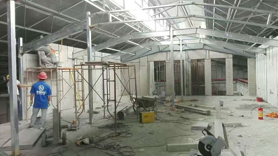 恒德板業新墻體工程案例